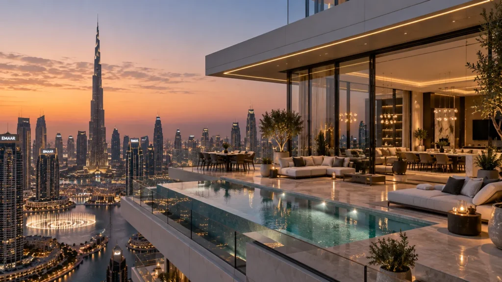 Penthouse kaufen in Dubai hohe Rendite Investment